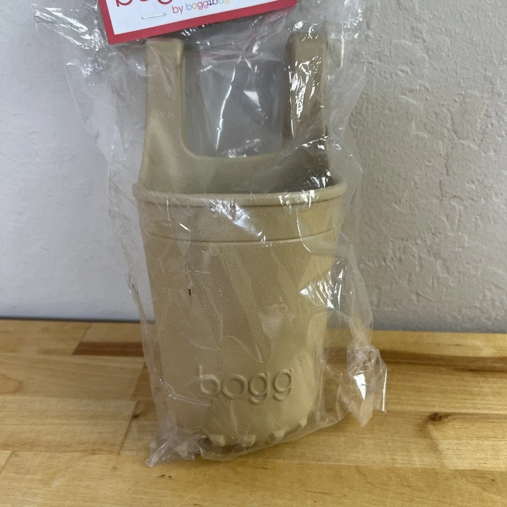 Authentic Bogg Bevy Cup Holder Beverage Carrier For Bogg Bag Latte Beige NEW